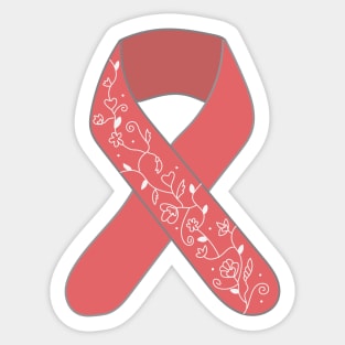 Cancer Ribbon icon Sticker